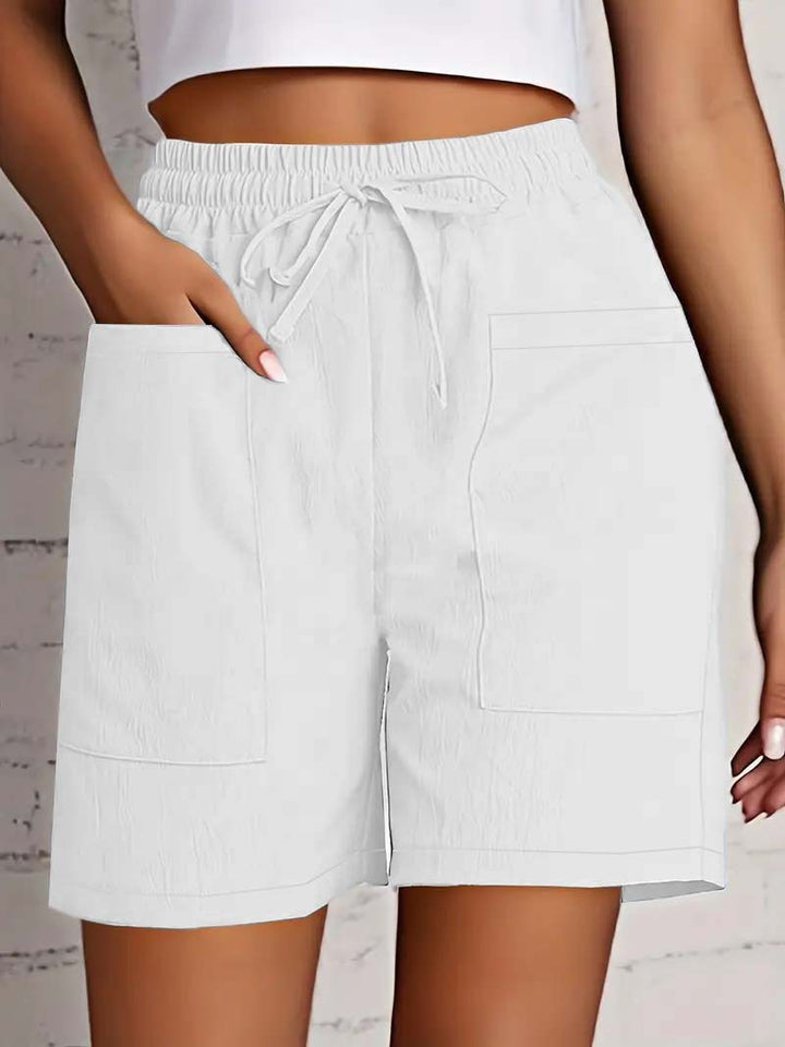 Dame Behagelige Højtaljede Fritidsshorts Stilla