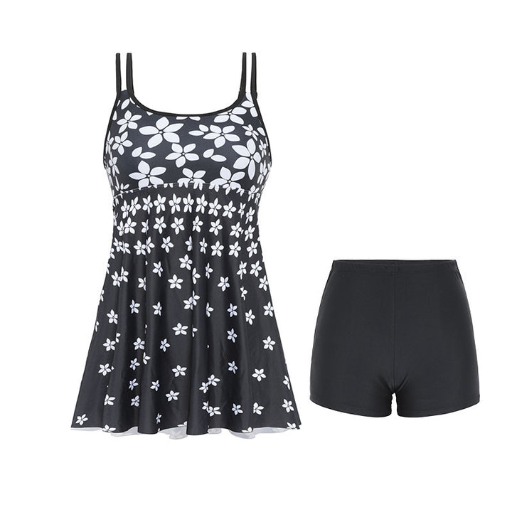 Dame Tankini-sæt med blomstermotiv Stilla