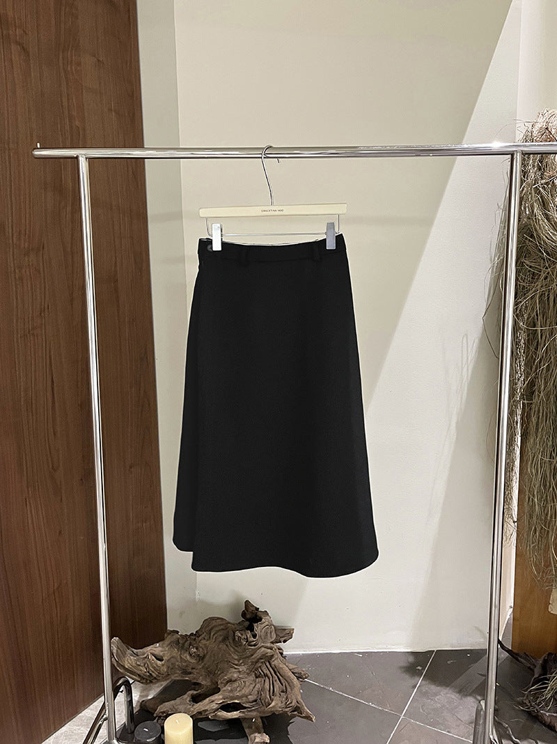 Dame Midi-nederdel med elegant snit og kvalitetsmateriale Stilla