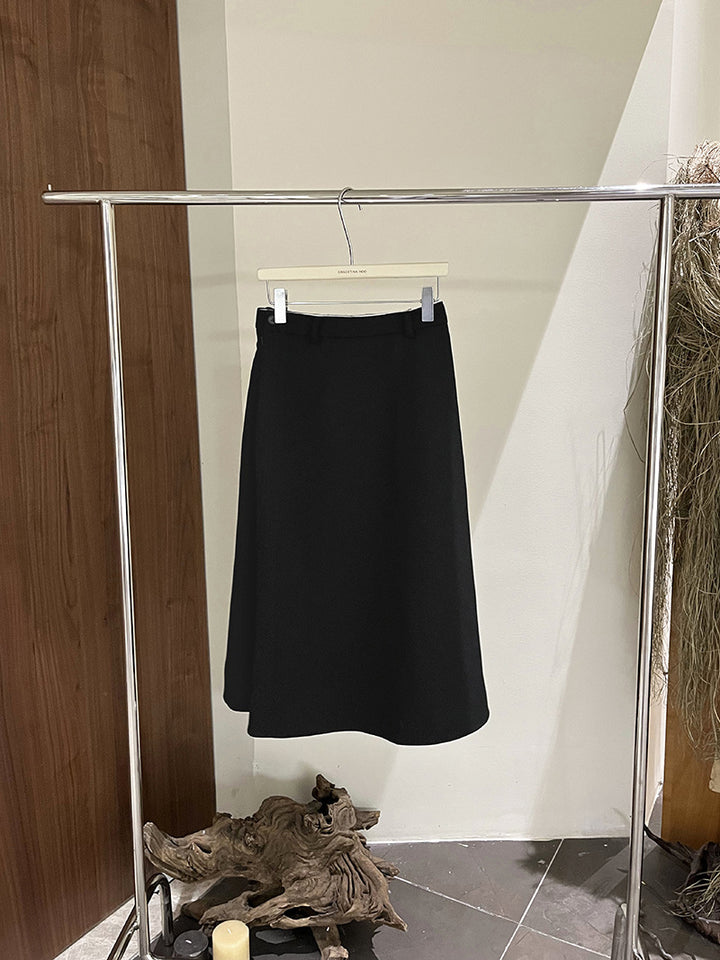 Dame Midi-nederdel med elegant snit og kvalitetsmateriale Stilla