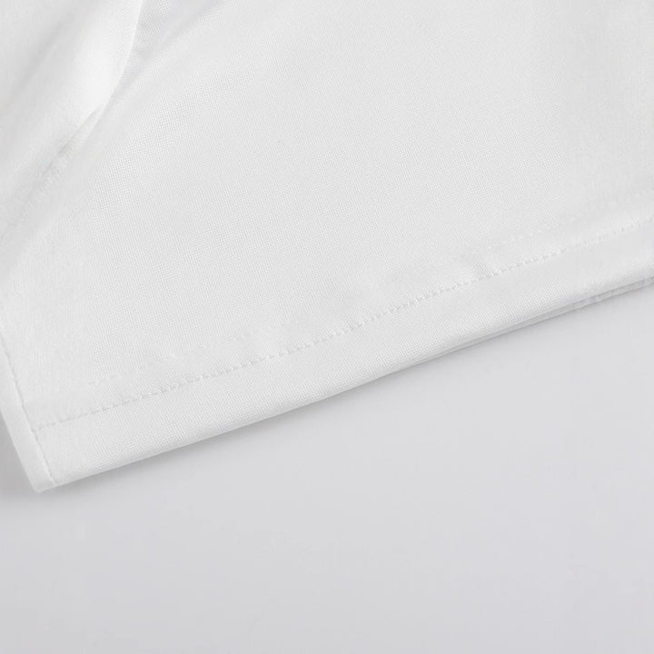 Dame Crop-Top med frugtagtigt kirsebærmotiv og legende design Skovae
