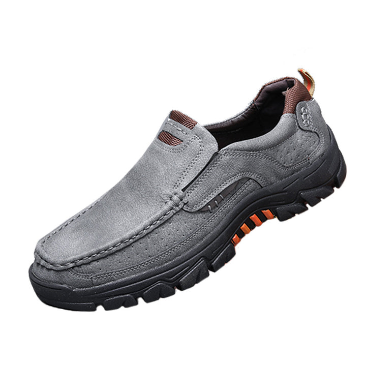 Herrernes Fritids Læder Slipper Sneakers Stilla