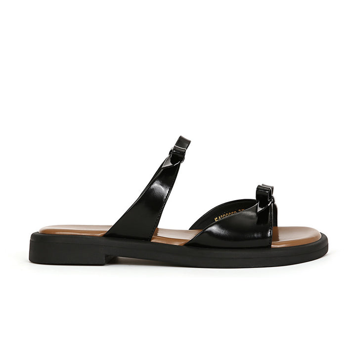 Dame justerbare Slingback flade sandaler Stilla