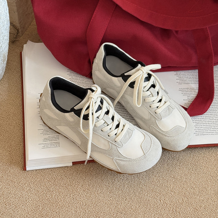 Femme Suesde- og Læder-Lifestyle-Sneakers Stilla