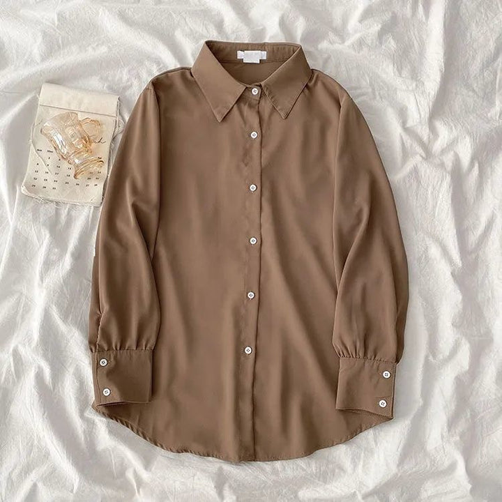 Kvinders elegante bluse med voluminøse ærmer Stilla