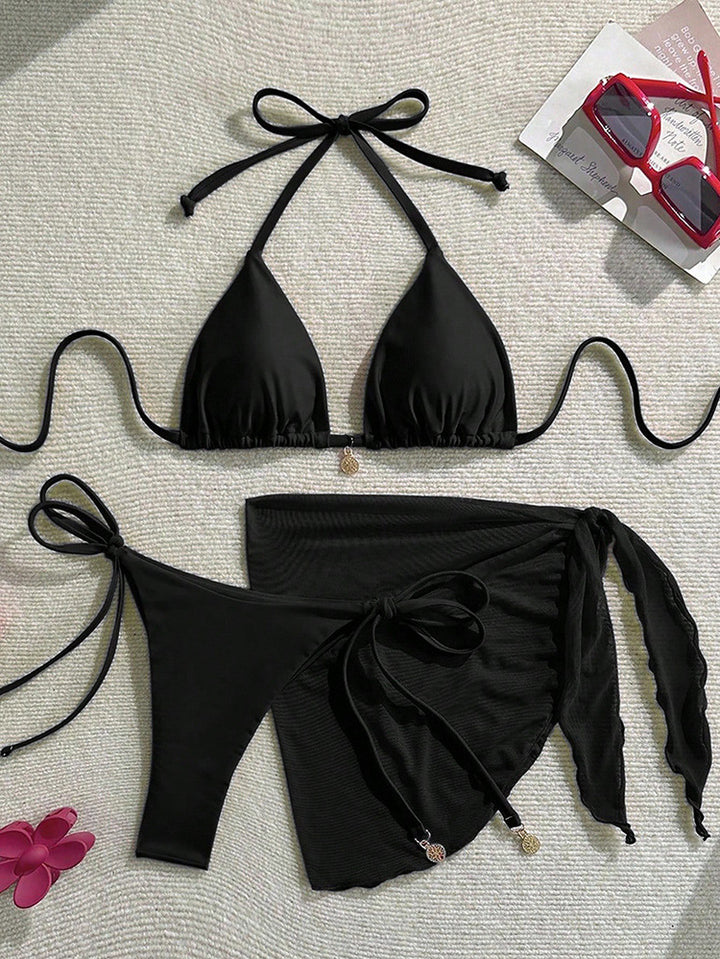 Dame Triangel-Bikini Sæt Skovae