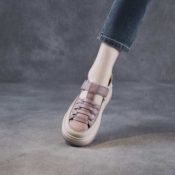 Dame Alsidige Justerbare Stropper Sneakers Stilla