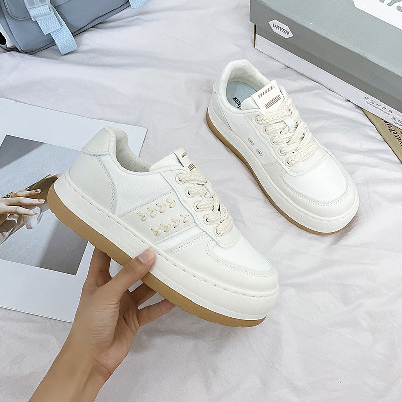 Dame højtop sneakers med blødt indvendigt for og skridsikker platformssål Stilla