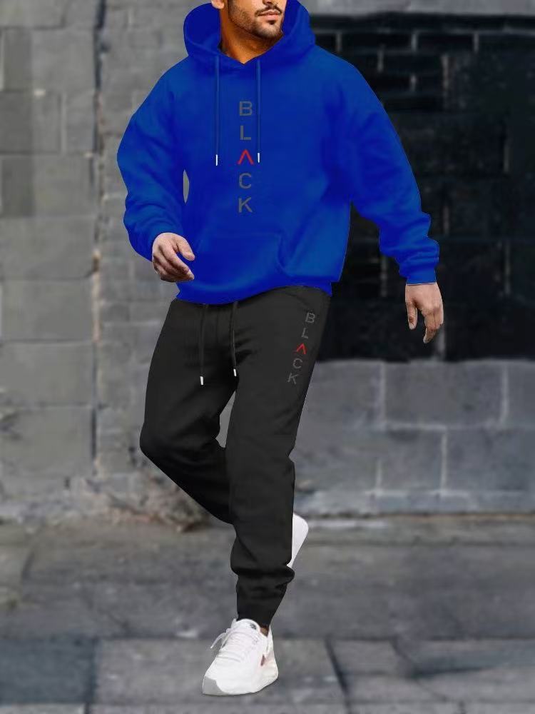 Herre Hoodie og Joggingbukser Sæt Skovae