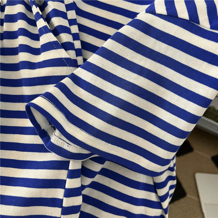 Femme Relaxed Fit Stribet Loungewear Sæt Stilla