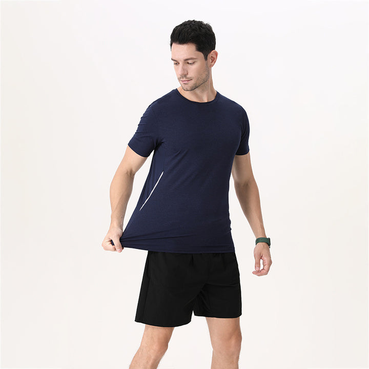 Herrer Performance Sport T-Shirt med fugttransporterende egenskaber Stilla