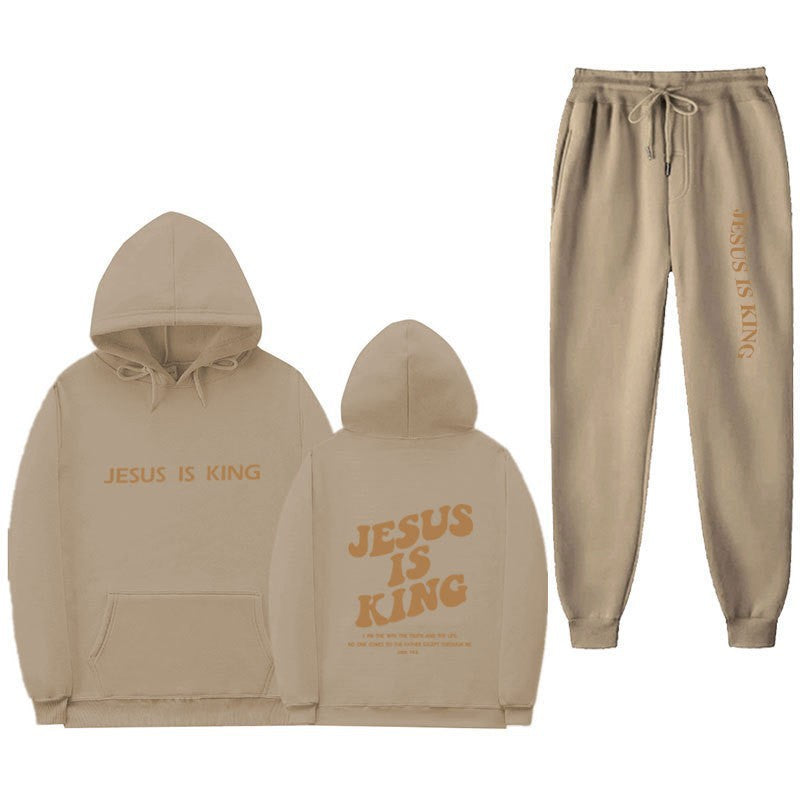 Dame Sweatshirt og Joggingbukser Sæt Skovae