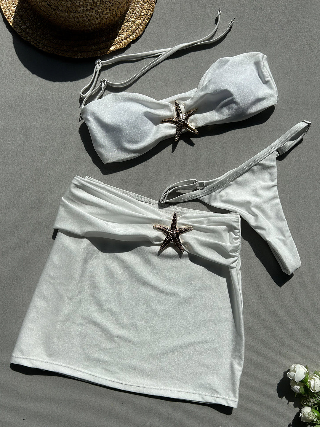 Dame bikini-sæt med dekorativ søstjerne Stilla