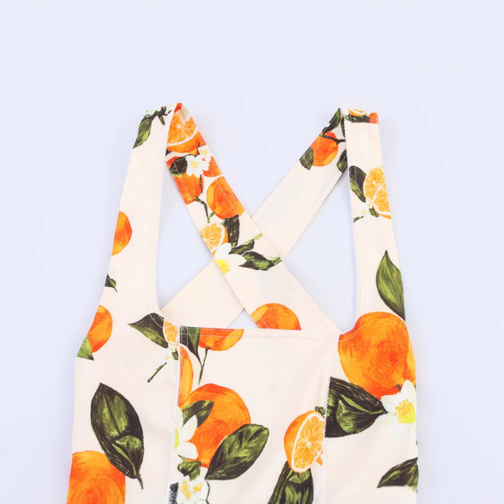 Femme Blomsterprint Legesyg Overall Stilla