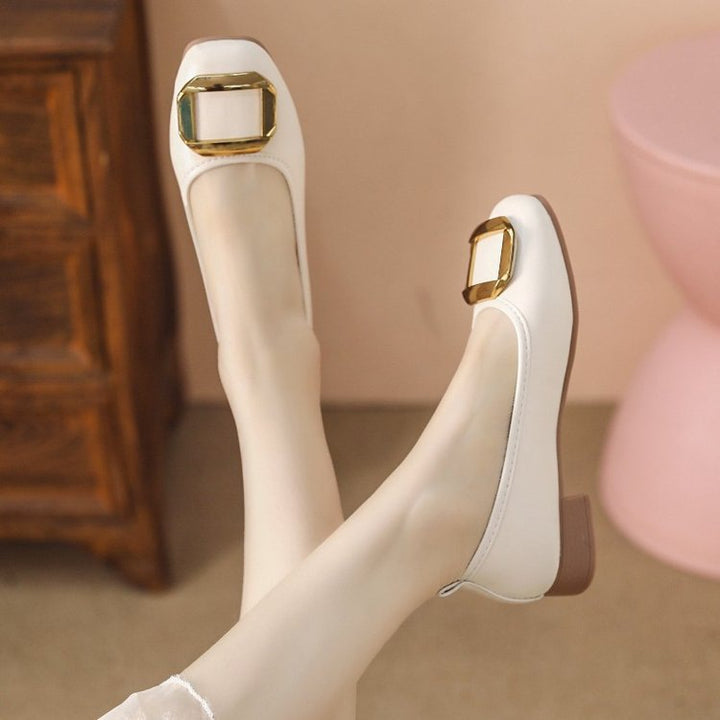 Dame elegante Ballerinas med mode smykke detaljer Stilla