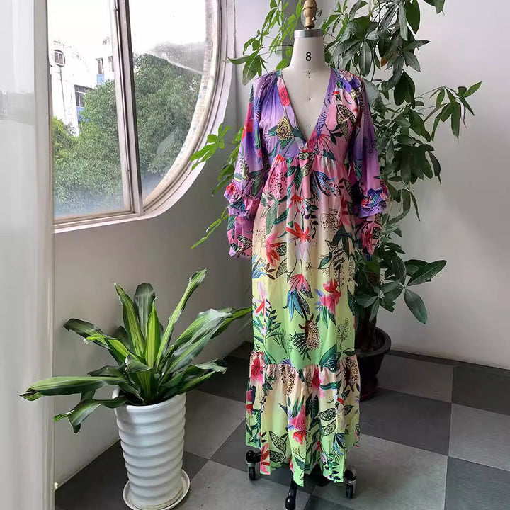 Stilla | Elegant Sexet Slankende Lang Kjole
