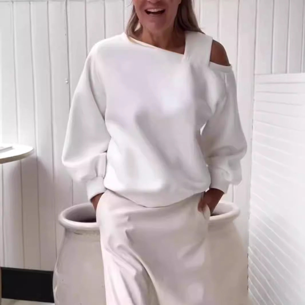 Dame Oversize Sweatshirt med elegant snit Stilla