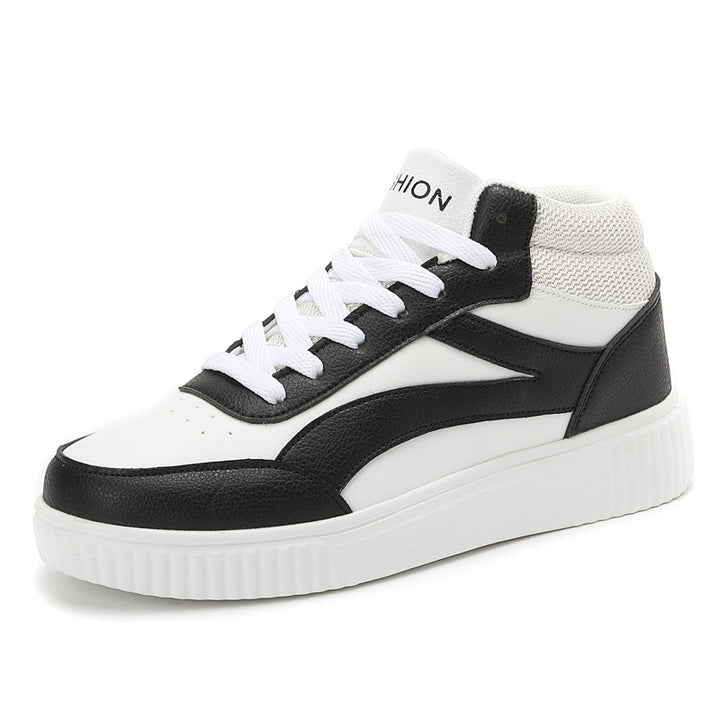 Herren High-Top-Fashion-Sneaker med polstret støtte Stilla