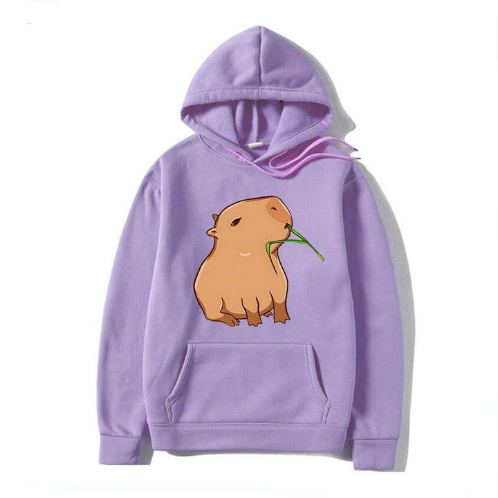 Kvinders hoodie med legende dyremotiv Skovae
