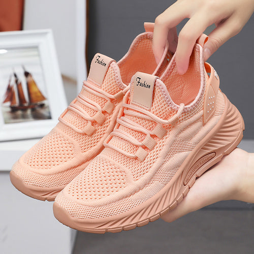 Femme Letvægt Performance Sneakers med åndbar mesh-konstruktion Stilla