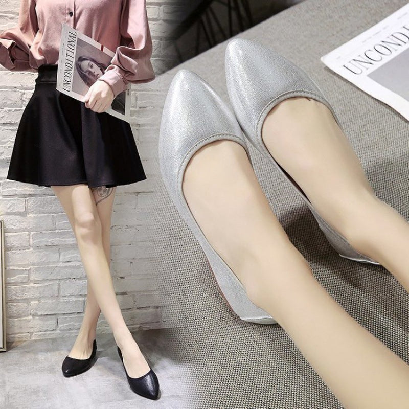 Dame elegante Ballerinas med spids tåområde Stilla