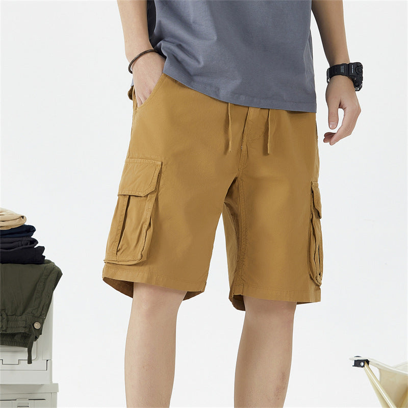 Herre let cargo-shorts med flere praktiske lommer Stilla