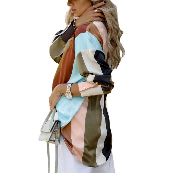 Dame Elegant og moderigtig bluse med dyremotiv Stilla