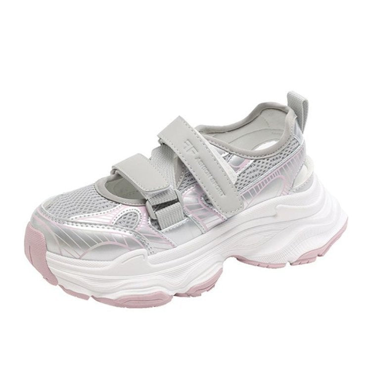 Dame moderne sneakers med innovativ dæmpningsteknologi og justerbare velcro-lukninger Stilla