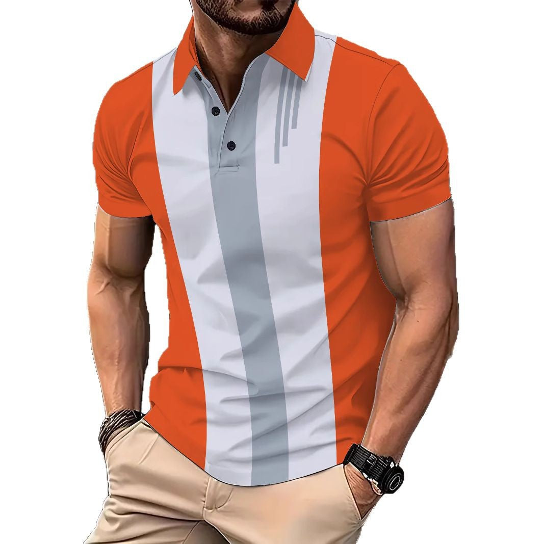 Herre polo shirt med moderne design og åndbare egenskaber Stilla