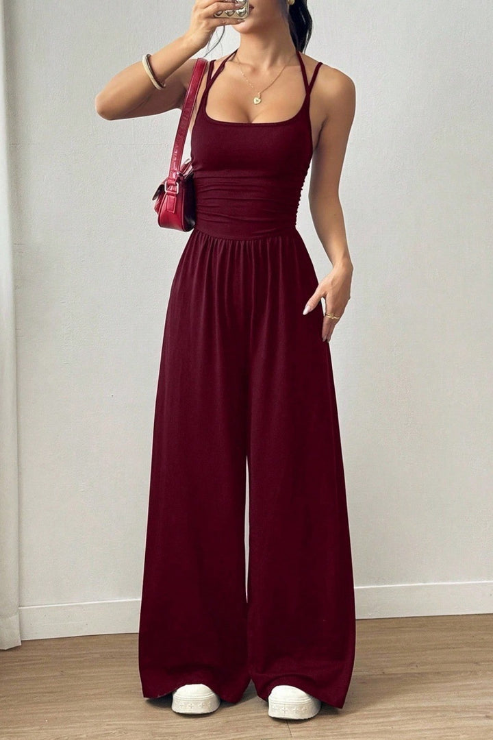 Dame jumpsuit i afslappet snit Skovae