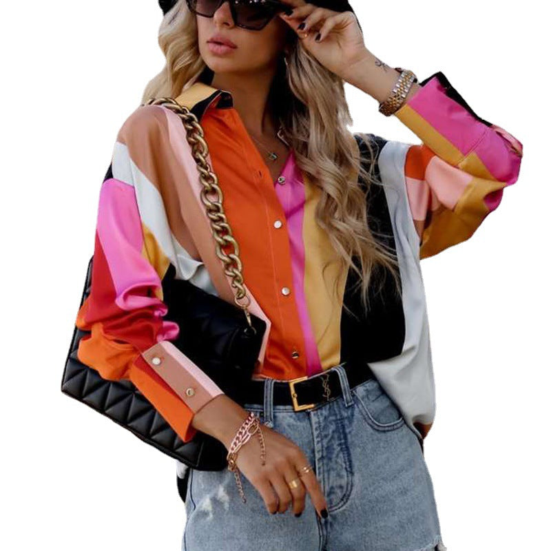 Dame Elegant og moderigtig bluse med dyremotiv Stilla