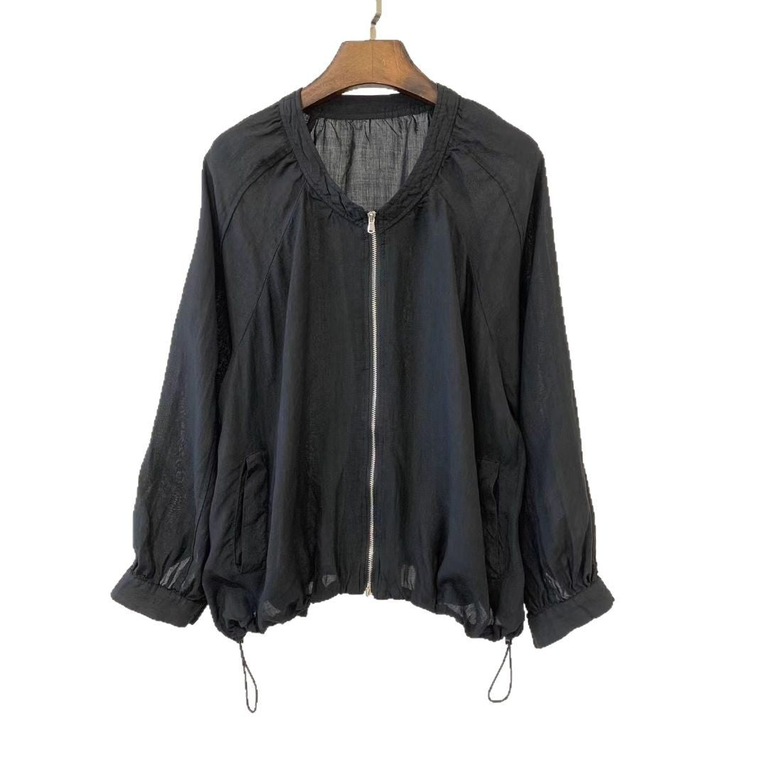 Damer Relaxed Fit Let Zip Jakke Stilla
