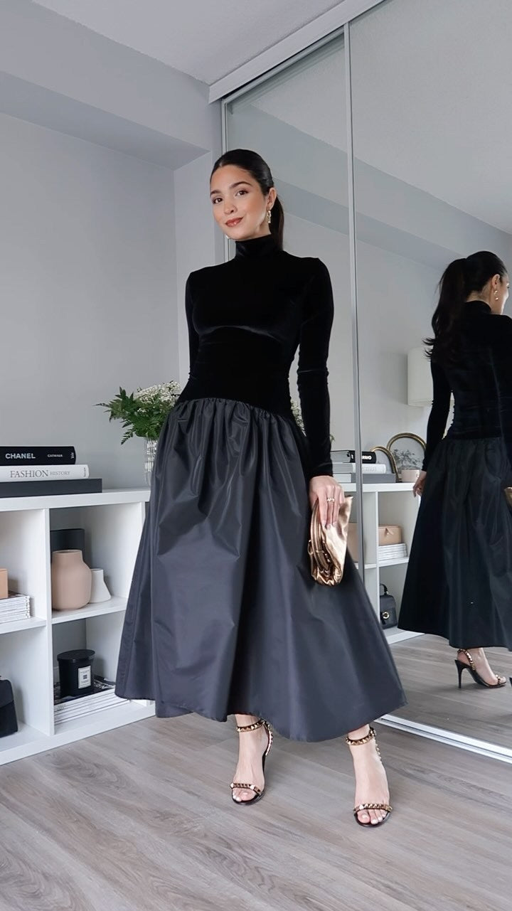 Dame Maxi-nederdel med voluminøst design og elegant silhuet Stilla