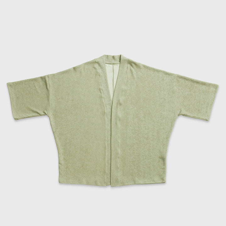 Dame Kimono-Cardigan lavet af blødt blandingsmateriale med vid широкий snit Stilla