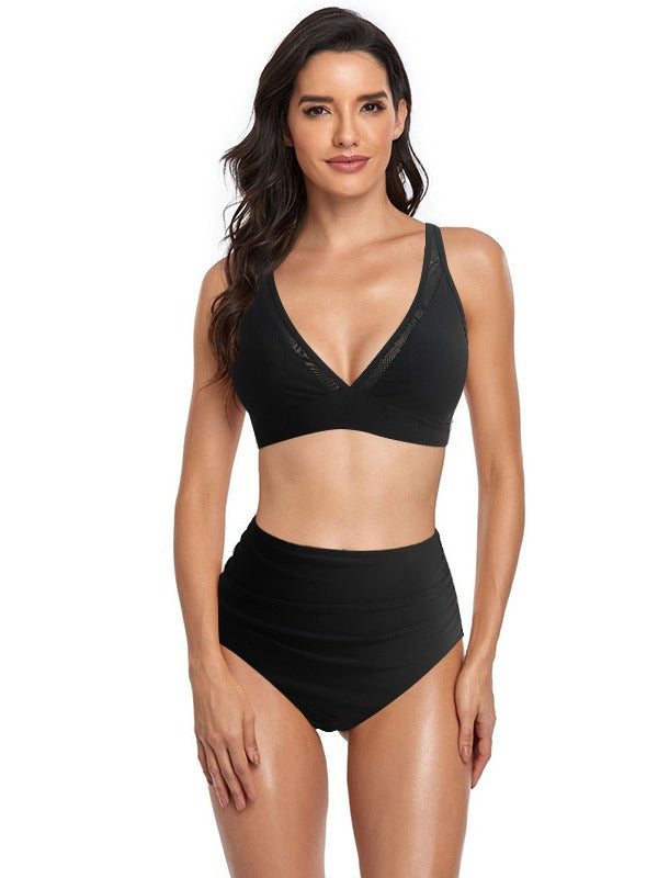 Damer Høj Talje Sport Bikini Sæt Stilla