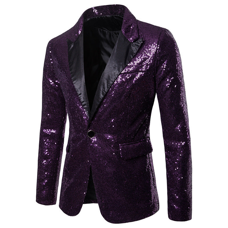 Herrer Pailletter Formal Blazer Stilla