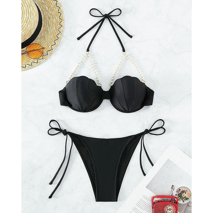Dame Shell-Shape Bikini Sæt Stilla