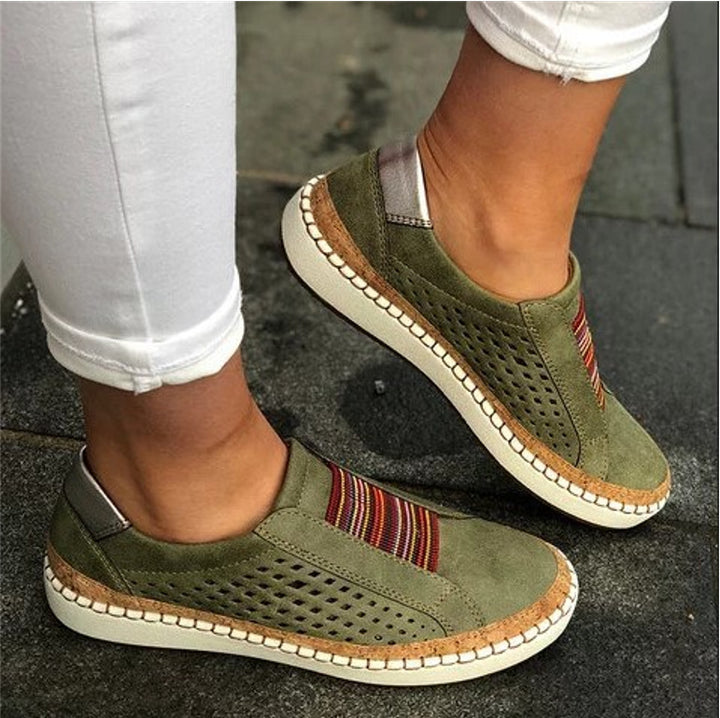 Dame Behagelige Slippers med åndbart overmateriale Stilla