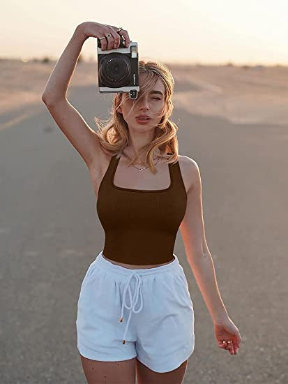 Dame fritids shorts sæt Stilla