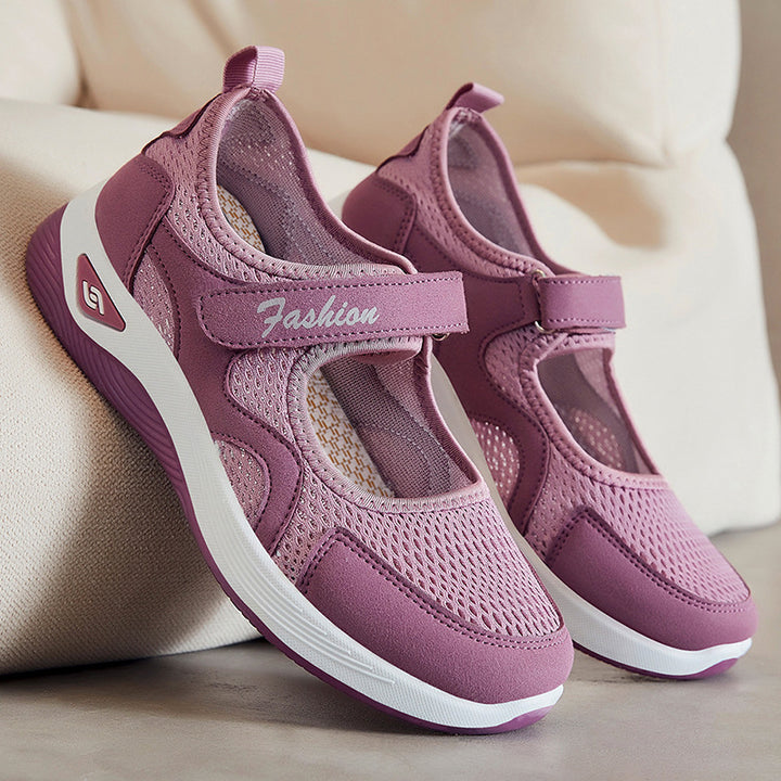 Femme Stilfuld Mesh Mary Jane Sneakers Stilla