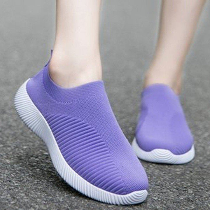 Dame Åndbare Slip-On Sneakers med ergonomisk design og fleksibel sål Stilla