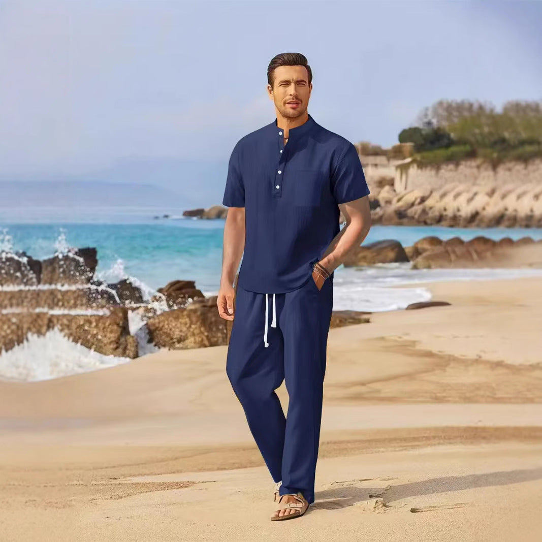 Herrer casual linnedragt Stilla