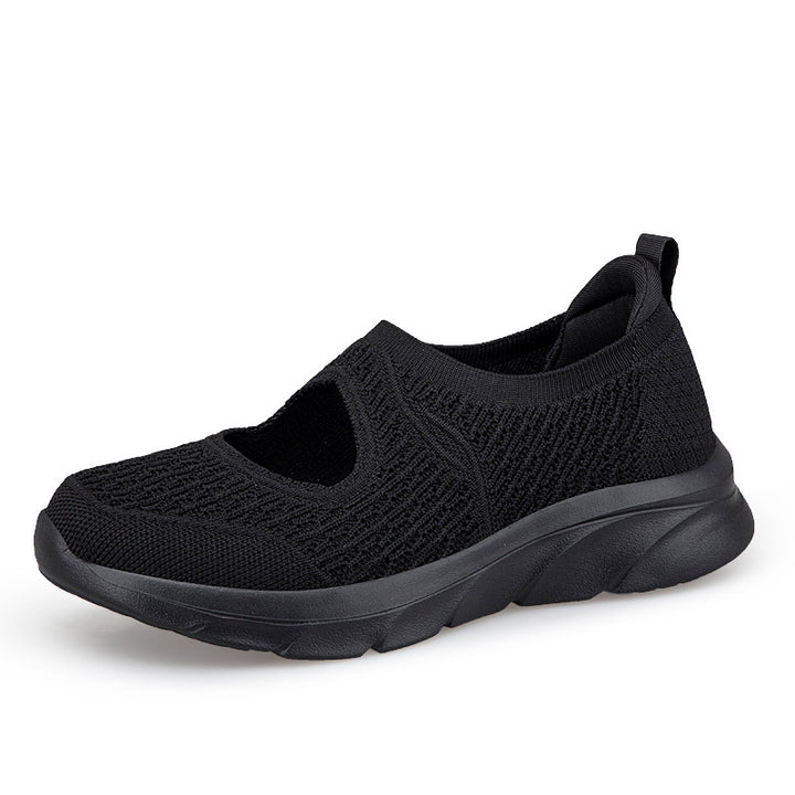 Dame Åndbare Slip-On Performance Sneakers med struktureret Support Stilla