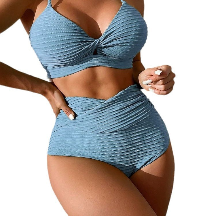 Damer bikini sæt lavet af højkvalitets ribbet materiale Stilla