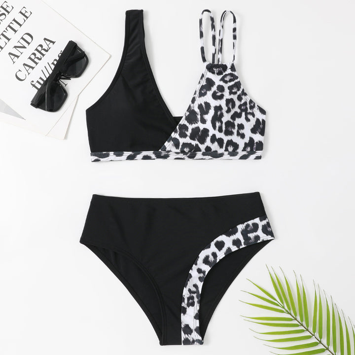 Dame Stilfuld Asymmetrisk Bikini-Sæt Stilla