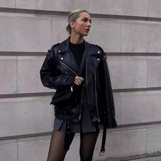 Femme Bikerjakke Stilla