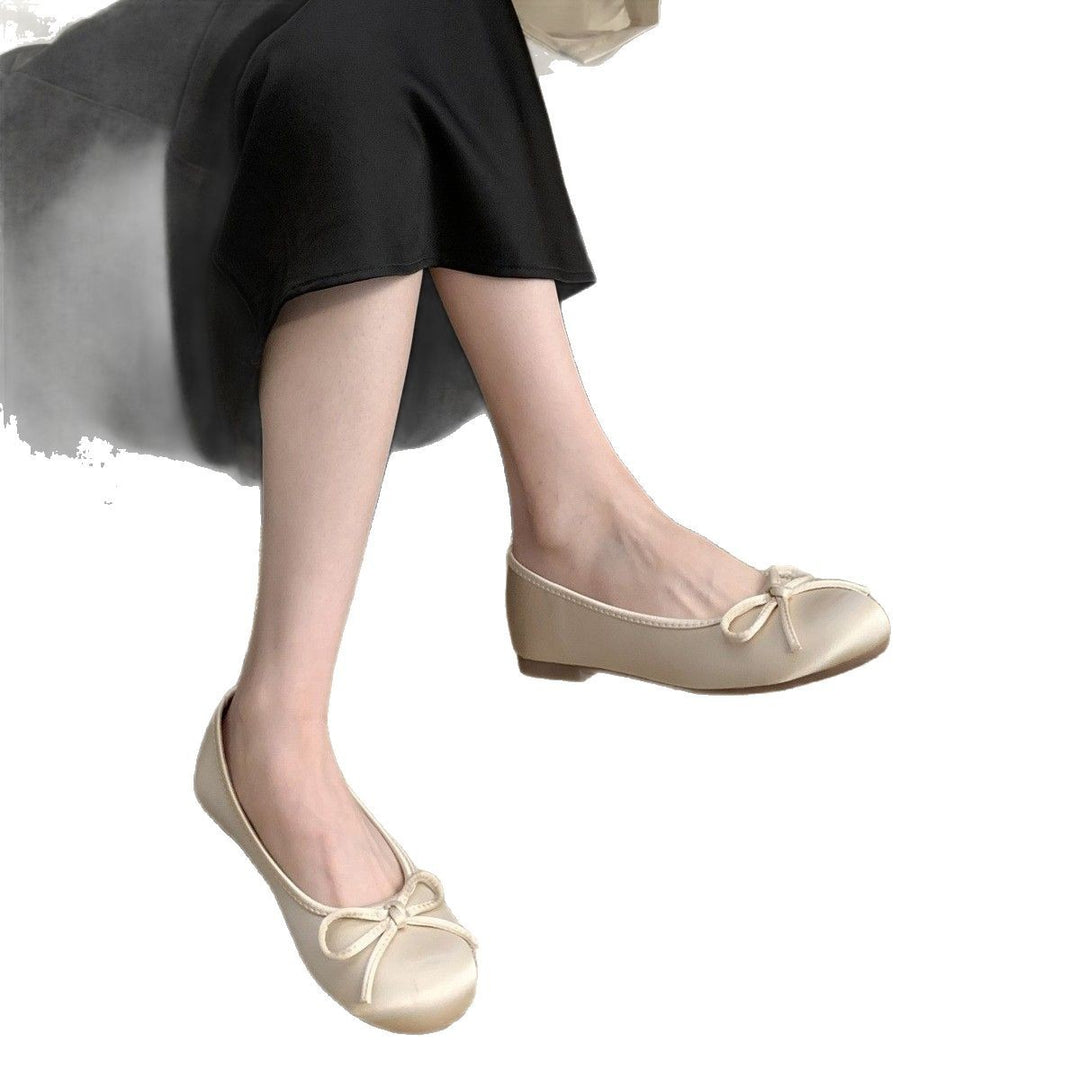 Femme Bånd-Detalje Ballerinaer Stilla