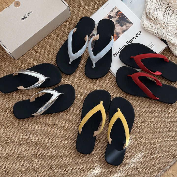 Femme Fritids Komfort Flip-Flops Stilla