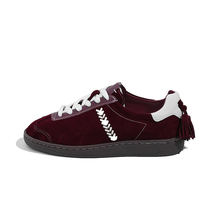 Dame sneakers med modige franser Stilla
