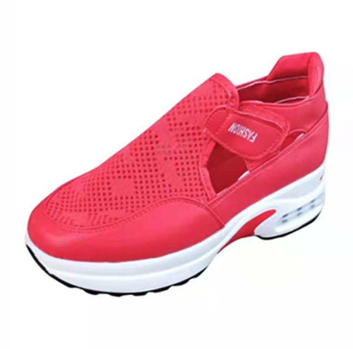 Dame luftige sport sneakers med åndbar mesh-overflade og komfortabel dæmpning Stilla